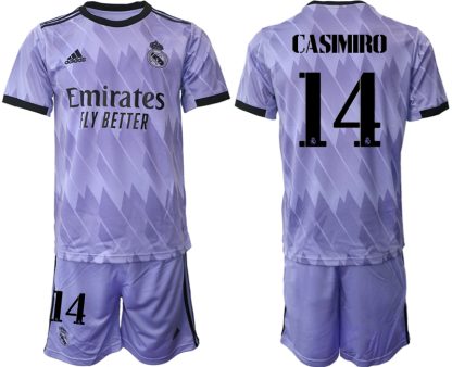 Moški Nogometni dresi kompleti Real Madrid Gostujoči 2023 CASIMIRO 14