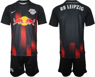 Moški Nogometni dresi RB Leipzig Tretji 2023 Kratek Rokav + Kratke hlače