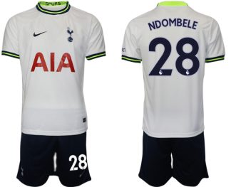 Moški Nogometni dresi Tottenham Hotspur Domači 2023 Kratek Rokav + Kratke hlače NDOMBELE 28