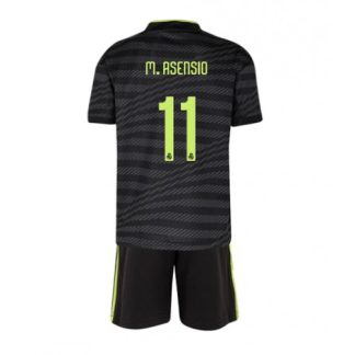 Otroški Nogometni dresi Real Madrid Tretji 2023 Kratek Rokav + Kratke hlače Marco Asensio 11