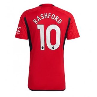 Marcus Rashford 10 Moški Nogometni dresi Manchester United Domači 2023-24 Kratek Rokav prodaja