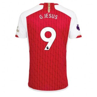 Moški Nogometni dresi Arsenal Domači Kratek Rokav 2023-24 Gabriel Jesus 9 prodajo