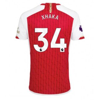 Moški Nogometni dresi Arsenal Domači Kratek Rokav + Kratke hlače 2023-24 Granit Xhaka 34