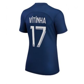 Nogometni dresi Ženski PSG Paris Saint-Germain Domači Kratek Rokav Vitinha Ferreira 17 prodajo 2022-23