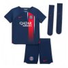 Otroški Nogometni dresi kompleti 23-24 Paris Saint-Germain PSG Domači Lionel Messi 30