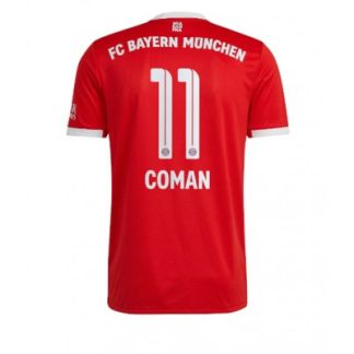 Poceni Moški Nogometni dresi Bayern Munich Domači Kratek Rokav 2022-23 Kingsley Coman 11