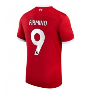 Poceni Moški Nogometni dresi Liverpool Domači Kratek Rokav 2023-24 Roberto Firmino 9