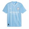 Poceni Moški Nogometni dresi Manchester City Domači Kratek Rokav 2023-24 z lastnim imenom Kevin De Bruyne 17