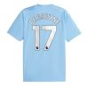 Poceni Moški Nogometni dresi Manchester City Domači Kratek Rokav 2023-24 z lastnim imenom Kevin De Bruyne 17
