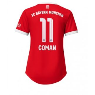 Poceni Ženski Nogometni dresi Bayern Munich Domači Kratek Rokav 2022-23 dresi tisk Kingsley Coman 11