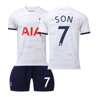 SON 7 Otroški Nogometni dresi kompleti Tottenham Hotspur Domači 2023-24