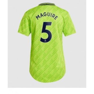 Ženski Nogometni dresi Manchester United Kratek Rokav Harry Maguire 5 dresi 2022-23