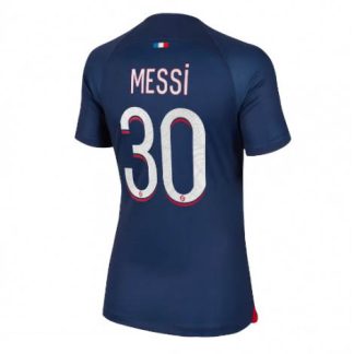 Ženski Nogometni dresi Paris Saint-Germain PSG Domači Kratek Rokav 23-24 Lionel Messi 30