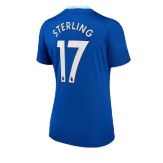 Ženski Nogometni dresi poceni Chelsea Domači Kratek Rokav 2022-23 Raheem Sterling 17
