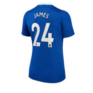 Ženski Nogometni dresi poceni Chelsea Domači Kratek Rokav 2022-23 Reece James 24