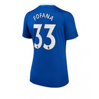 Ženski Nogometni dresi poceni Chelsea Domači Kratek Rokav 2022-23 Wesley Fofana 33