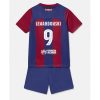 Barcelona Domači Otroški Nogometni dresi kompleti 2023-24 Robert Lewandowski 9