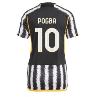 Paul Pogba 10 Ženski Nogometni dresi Juventus Domači 2023-24 Kratek Rokav