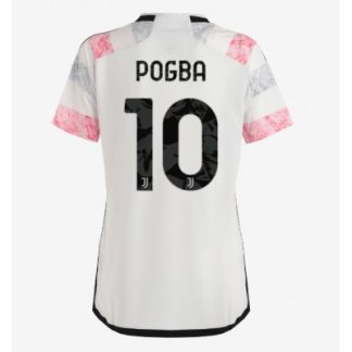 Paul Pogba 10 Ženski Nogometni dresi Juventus Gostujoči 2023-24 Kratek Rokav