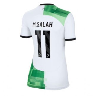 Poceni Liverpool Gostujoči Ženski Nogometni dresi 2023-24 Kratek Rokav Mohamed Salah 11