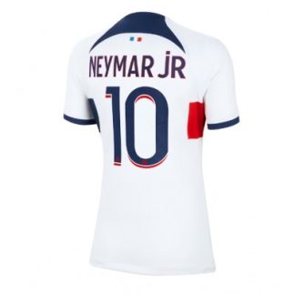 Poceni PSG Gostujoči Ženski Nogometni dresi Paris Saint-Germain 2023 2024 Kratek Rokav Neymar Jr 10