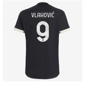 Dusan Vlahovic #9 Moški Nogometni dresi Juventus Tretji 2023-2024 Kratek Rokav prodaja