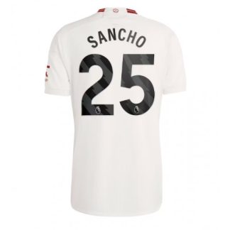 kje kupiti Poceni Moški Nogometni dresi Manchester United Tretji 2023-24 Kratek Rokav Jadon Sancho 25
