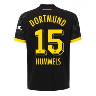 Najcenejši Moški Nogometni dresi Borussia Dortmund Gostujoči 2023-2024 Kratek Rokav tisk Mats Hummels 15