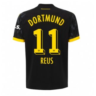 Najcenejši Moški Nogometni dresi Borussia Dortmund Gostujoči 2023-2024 tisk Marco Reus 11
