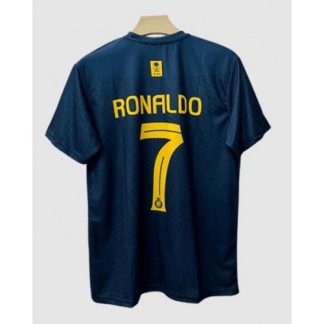 Novo Moški Nogometni dresi Al-Nassr Gostujoči 2023-2024 Kratek Rokav prodajo Cristiano Ronaldo 7