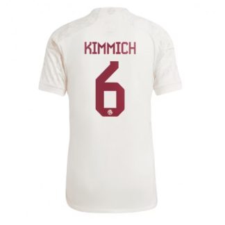 Novo Moški Nogometni dresi Bayern Munich Tretji 2023-2024 Kratek Rokav Joshua Kimmich 6 prodajo