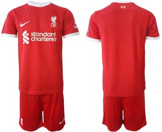 Novo Moški Nogometni dresi kompleti Liverpool Domači 2023 2024 prodajo