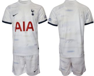 Novo Moški Nogometni dresi Tottenham Hotspur Domači 2023-24 Kratek Rokav + Kratke hlače prodajo
