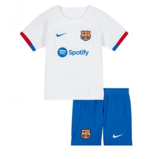 Novo Nogometni dresi za otroke Barcelona Gostujoči 2023-24 po naročilu