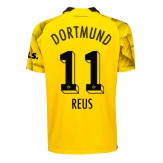 prodajo Moški Nogometni dresi Borussia Dortmund Tretji 2023-2024 Marco Reus 11