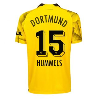 prodajo Moški Nogometni dresi Borussia Dortmund Tretji 2023-2024 Mats Hummels 15