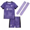 Najcenejši Nogometni dresi kompleti za otroke Liverpool Tretji 2023-24 Virgil van Dijk 4