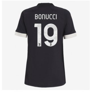 Najcenejši Ženski Nogometni dresi Juventus Tretji 2023-24 Kratek Rokav Leonardo Bonucci 19