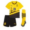 Otroški Nogometni dresi komplet za otroke Borussia Dortmund Domači 2023-24 Niklas Sule 25