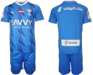 Poceni Moški Nogometni dresi kompleti Al-Hilal Domači 2023-24