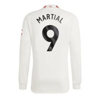 Najcenejši Moški Nogometni dresi Manchester United Tretji 2023-24 Dolgi Rokav Anthony Martial 9