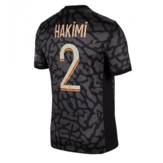 Najcenejši Moški Nogometni dresi Paris Saint-Germain PSG Tretji 2023-24 Kratek Rokav Achraf Hakimi 2