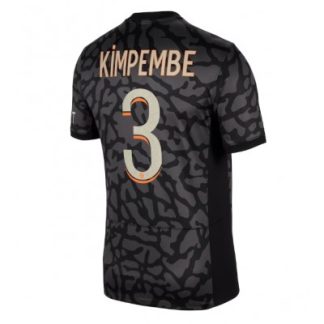 Najcenejši Moški Nogometni dresi Paris Saint-Germain PSG Tretji 2023-24 Kratek Rokav Presnel Kimpembe 3