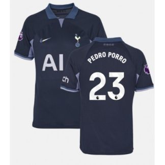 Najcenejši Moški Nogometni dresi Tottenham Hotspur Gostujoči 2023-24 Kratek Rokav Pedro Porro 23