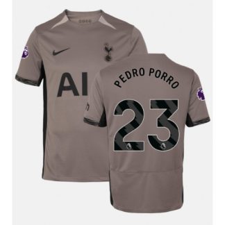 Najcenejši Moški Nogometni dresi Tottenham Hotspur Tretji 2023-24 Kratek Rokav Pedro Porro 23