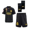 Najcenejši Otroški Nogometni dresi komplet Real Madrid Tretji 2023-24 tisk Antonio Rudiger 22