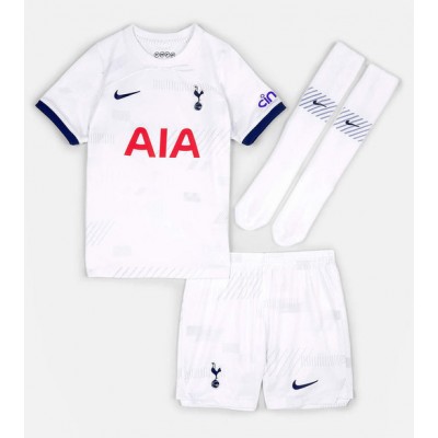 Najcenejši Otroški Nogometni dresi kompleti Tottenham Hotspur Domači 2023-24 Pedro Porro 23