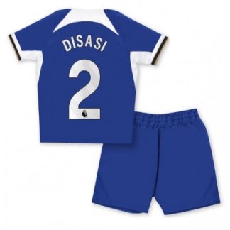 Najcenejši Otroški Nogometni dresi kompleti za otroke Chelsea Domači 2023-2024 Axel Disasi 2