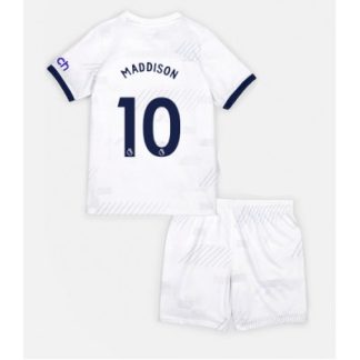 Otroški Nogometni dresi Tottenham Hotspur Domači 2023-24 Kratek Rokav + Kratke hlače James Maddison 10