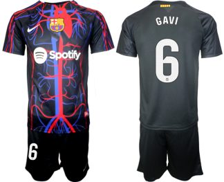 Najcenejši Moški Nogometni dresi kompleti Patta x FC Barcelona 2023-2024 Gavi 6